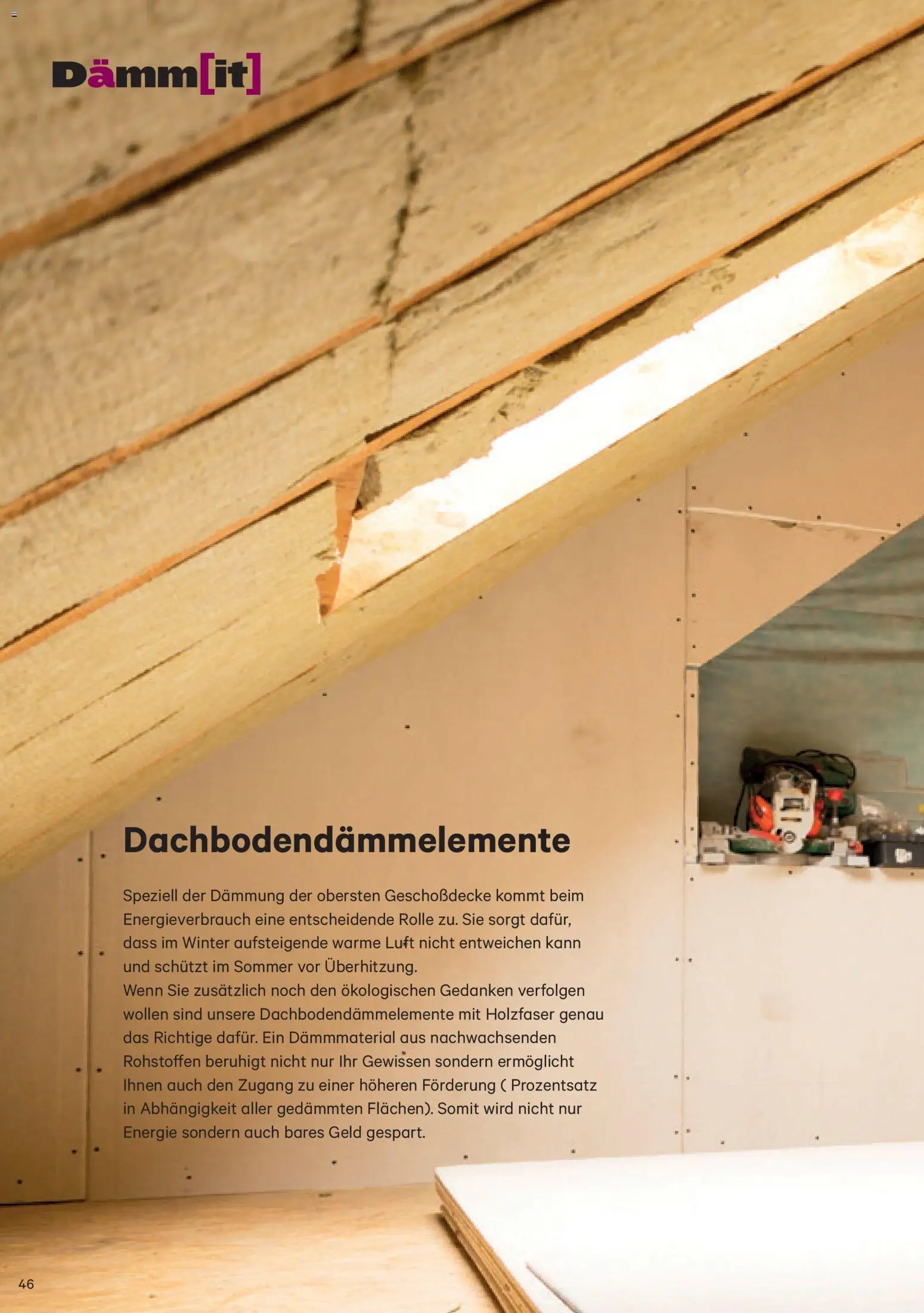 Lagerhaus Dämm[it] Folder gültig ab 02.01.2026 | Seite: 46