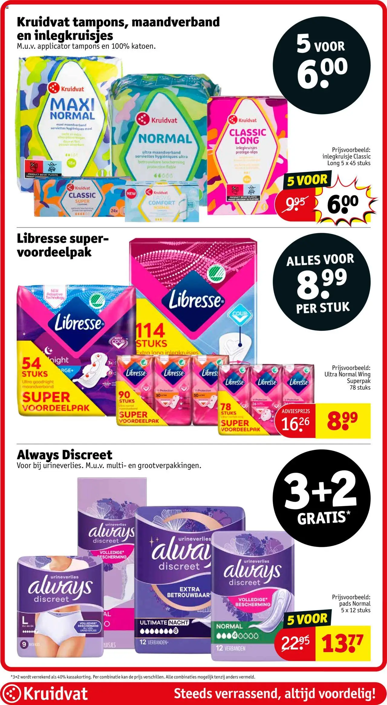  | Pagina: 44 | Producten: Kan, Pads, Tampons