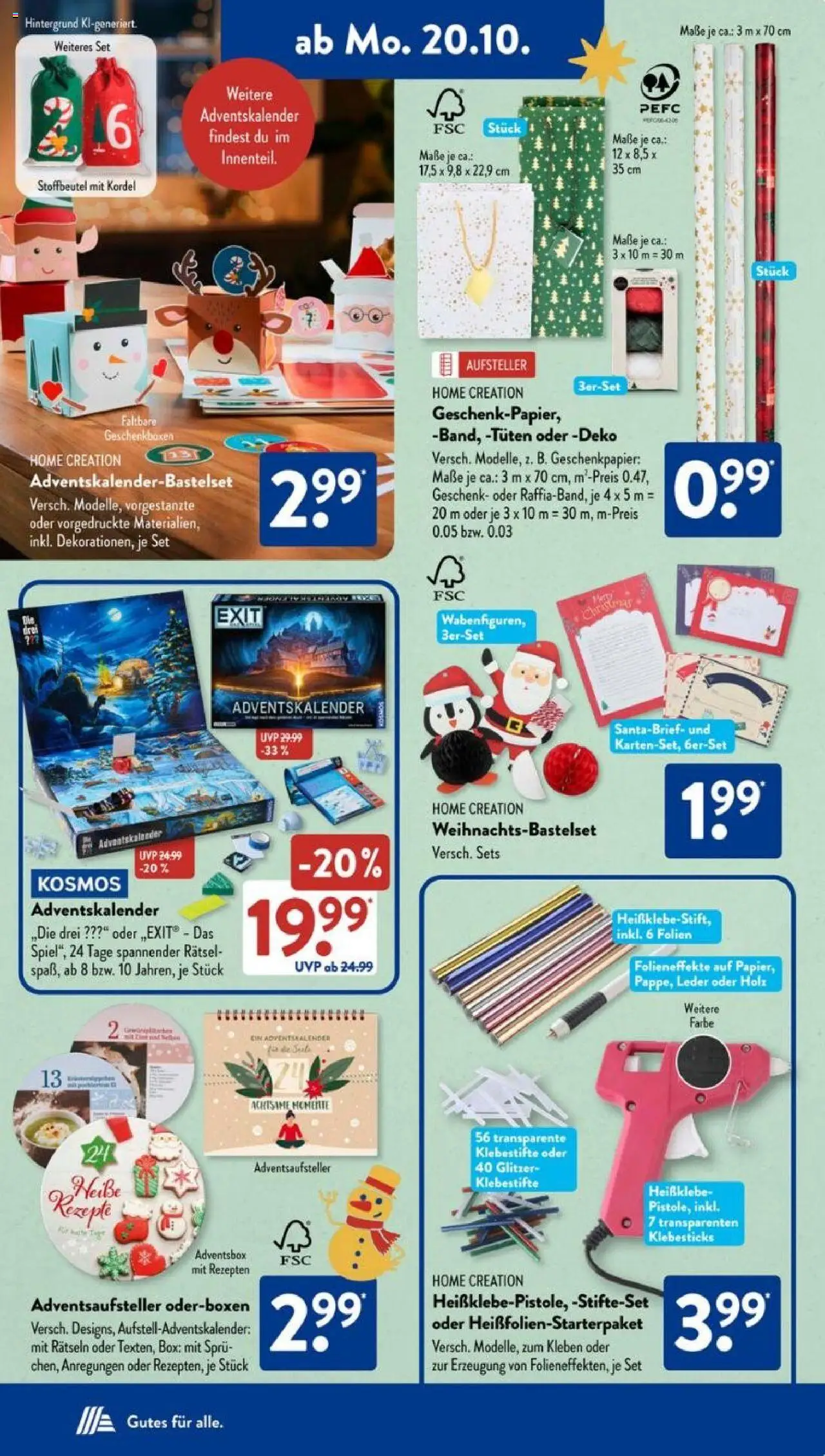 Aldi Süd Prospekt 	 – gültig ab 20.10.2025 | Seite: 3 | Produkte: Box, Home creation