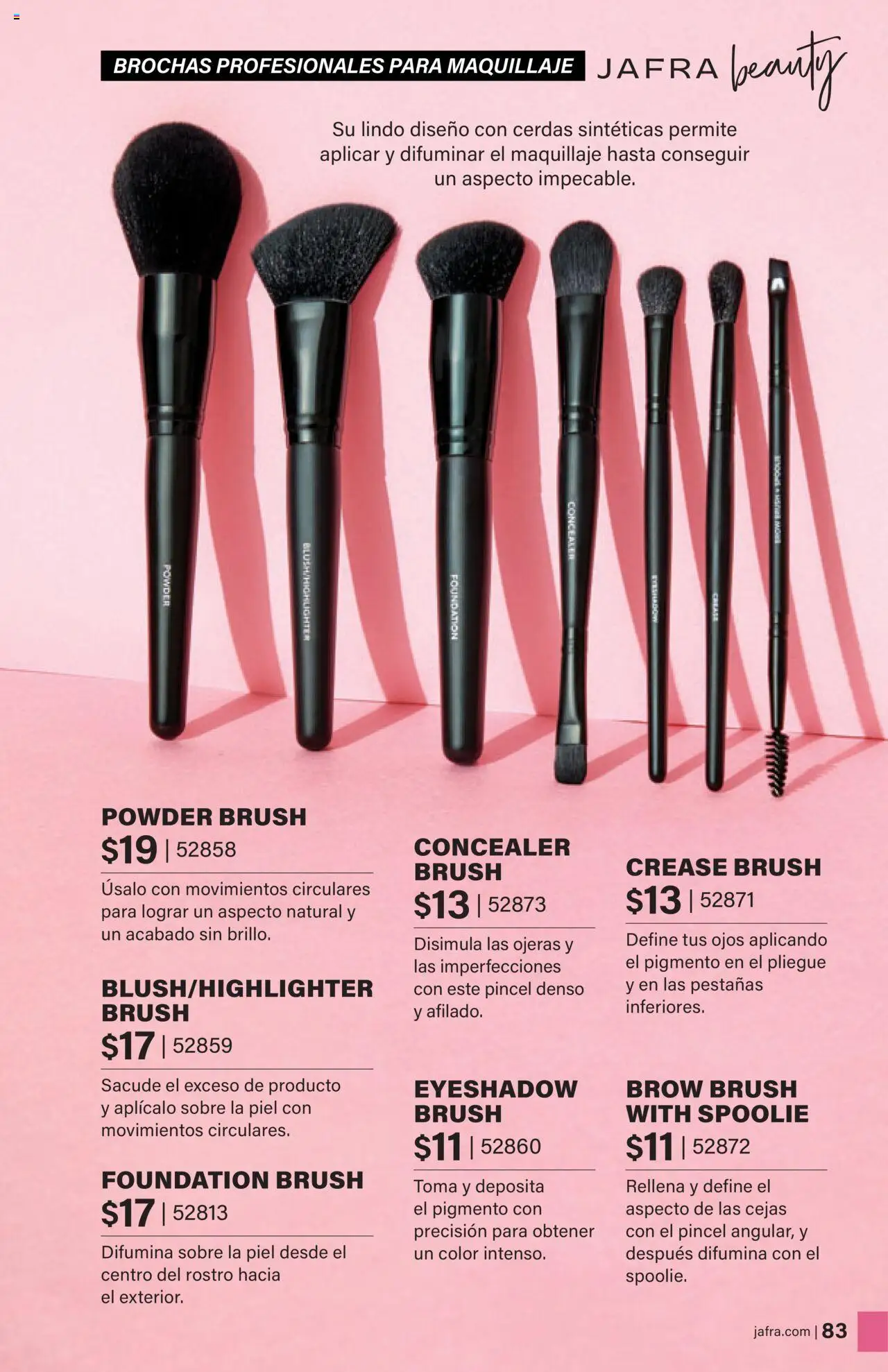 JAFRA folleto │ válido desde el 01.08.2025 | Página: 83 | Productos: Maquillaje