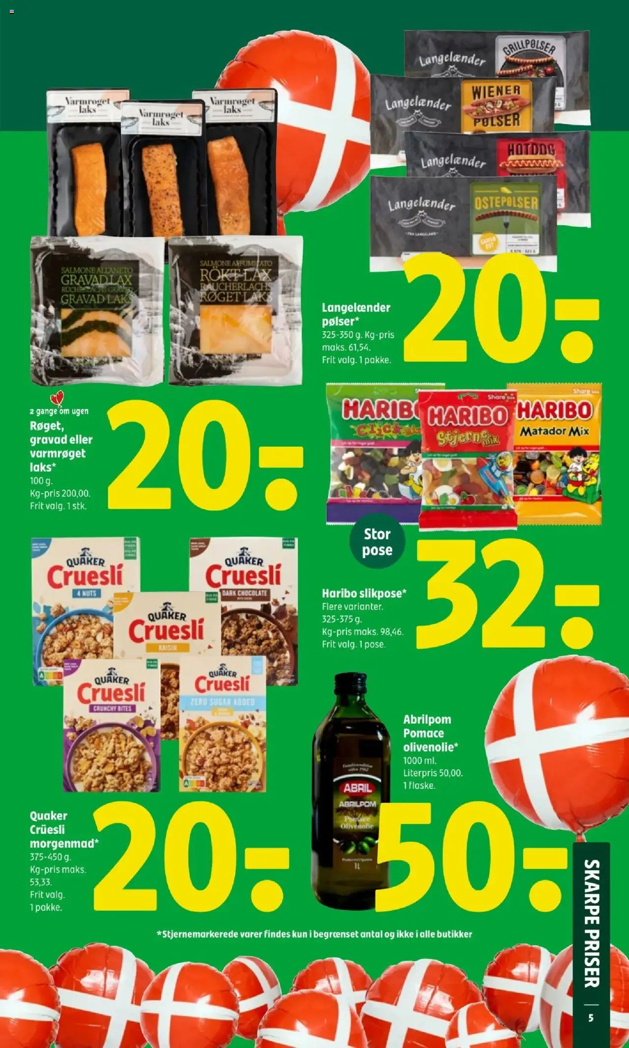 Coop 365 tilbudsavis – gyldig fra 11.09.2025 | Side: 5 | Produkter: Pølser, Aparelho de barbear, Olivenolie