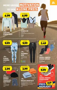 Aldi Aktionen ab 31.12.2025 gültig | Seite: 26 | Produkte: Leggings, Hose, Handschuhe
