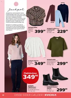 Kvickly tilbudsavis – gyldig fra 19.09.2025 | Side: 30 | Produkter: Garderobe, Skjorte, Støvler, Tøj
