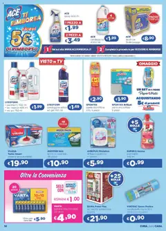 Volantino Acqua e Sapone del 24.07.2025 | Pagina: 14 | Prodotti: Sapone, Anticalcare, Penne, WC
