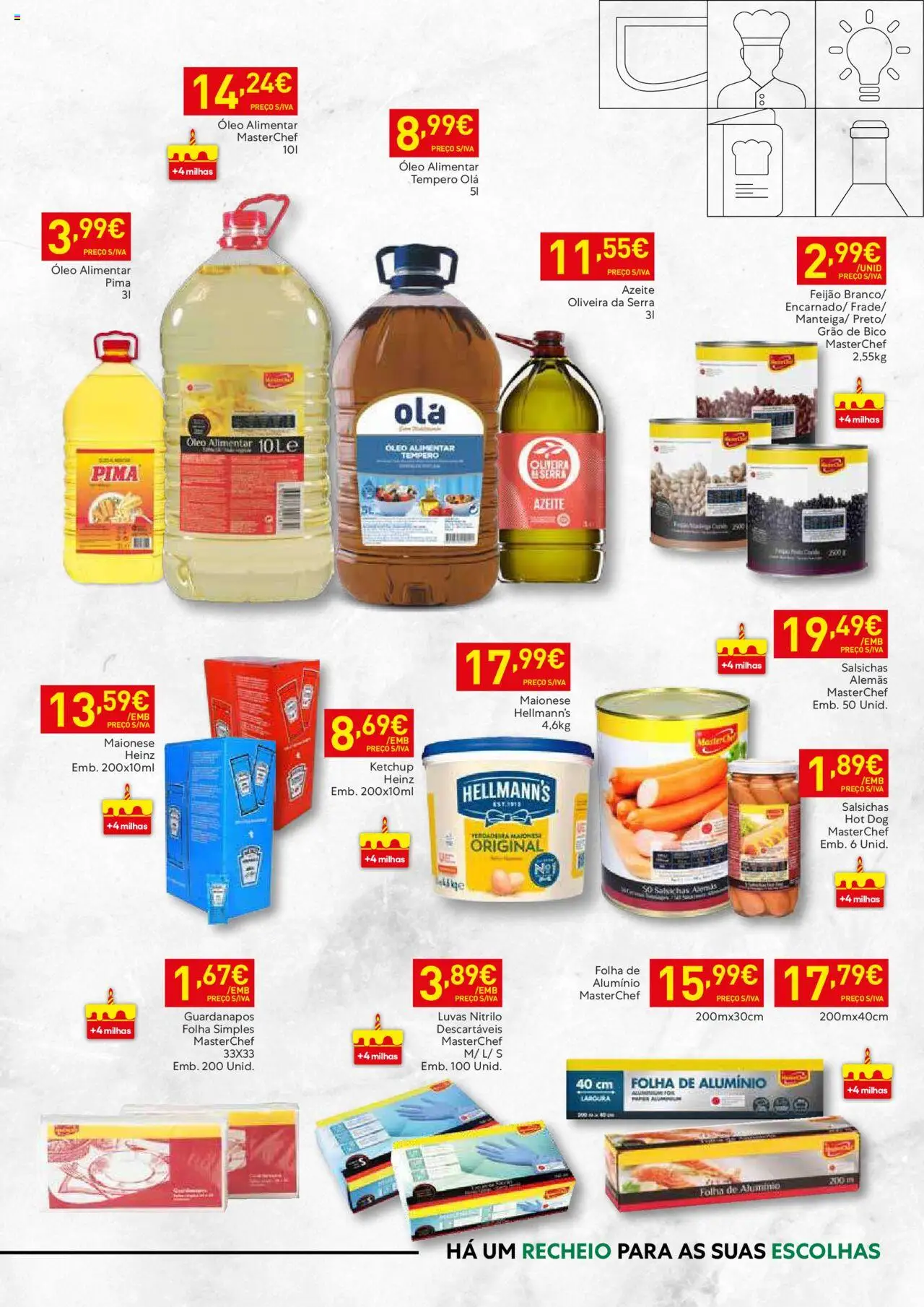 Recheio - Madeira │ válido de 21.10.2025 | Página: 7 | Produtos: Azeite, Guardanapos, Maionese, Ketchup