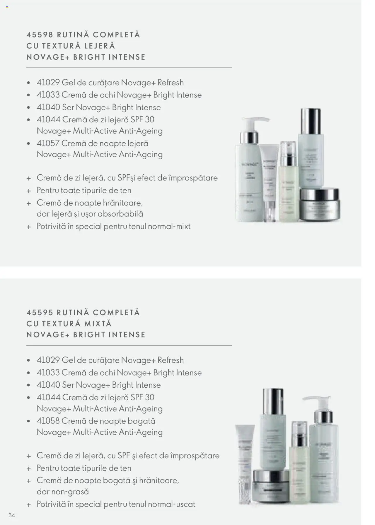 Oriflame catalog - Ghidul NOVAGE+ – valabil de la 01.03.2023 | Pagină: 34