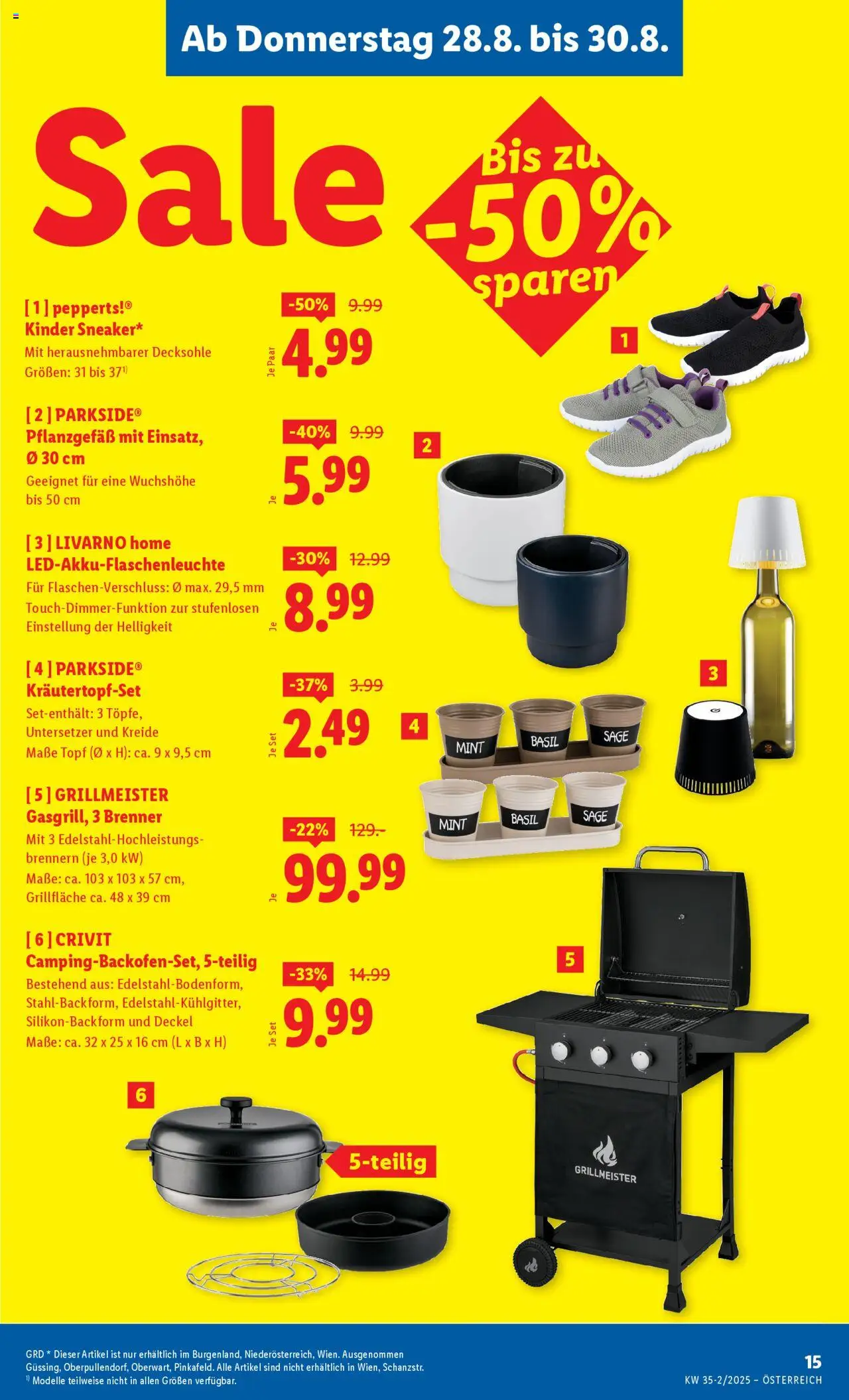 Lidl Flugblatt - Eisenstadt, Ebenfurth, Mattersburg gültig ab 28.08.2025 | Seite: 17