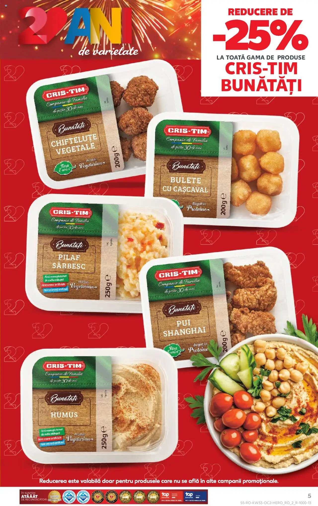 Kaufland RO akciós ujság - amely érvényes a következő dátumtól: 13.08.2025 | Oldal: 5