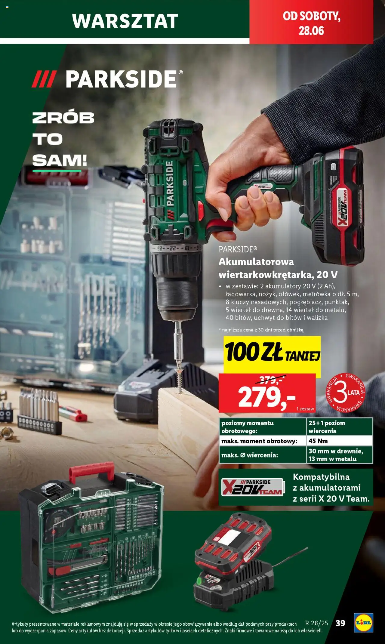 Lidl Katalog od 23.06.2025 | Strona: 41 | Produkty: Walizka