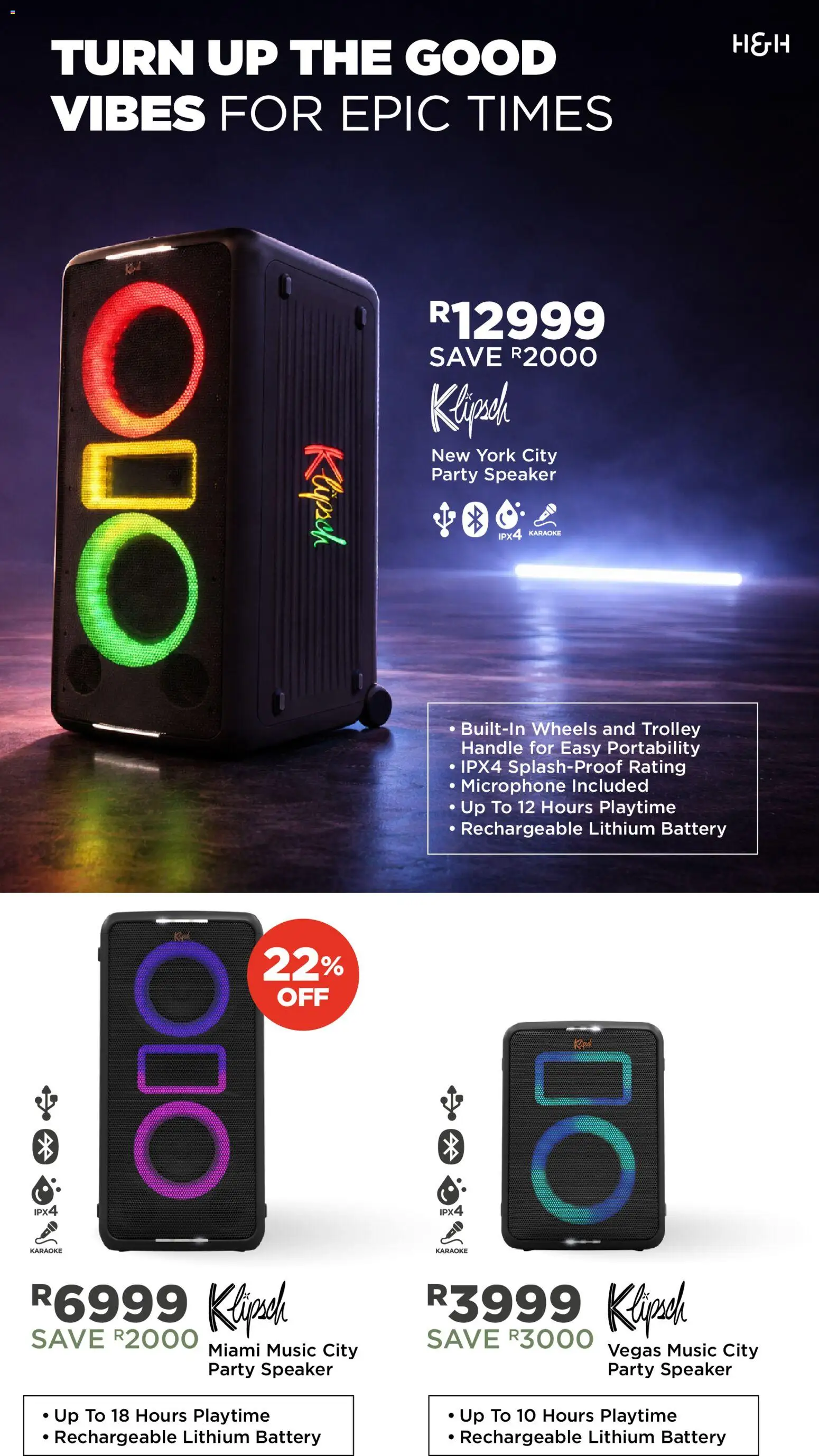 New House and Home catalogue – valid from 30.03.2026 | Page: 22 | Products: Microphone, Speaker, Battery