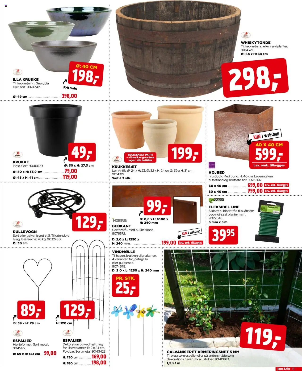 Jem & fix Tilbudsavis gyldig fra 29.06.2025 | Side: 11 | Produkter: Krukke, Søm