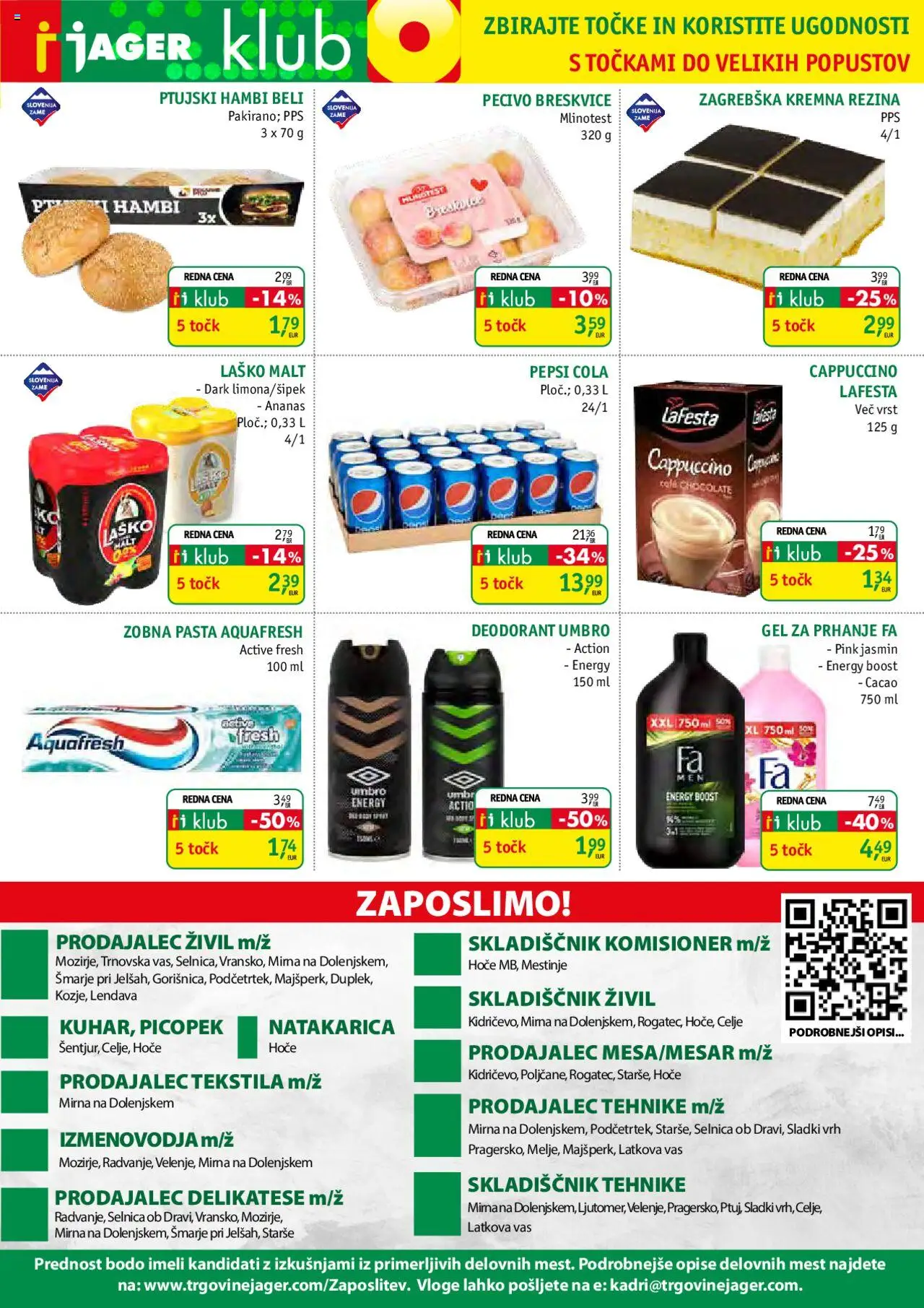 Jager katalog │ velja od 20.08.2025 | Stran: 13 | Izdelki: Gel za prhanje, Deodorant, Zobna pasta, Ananas