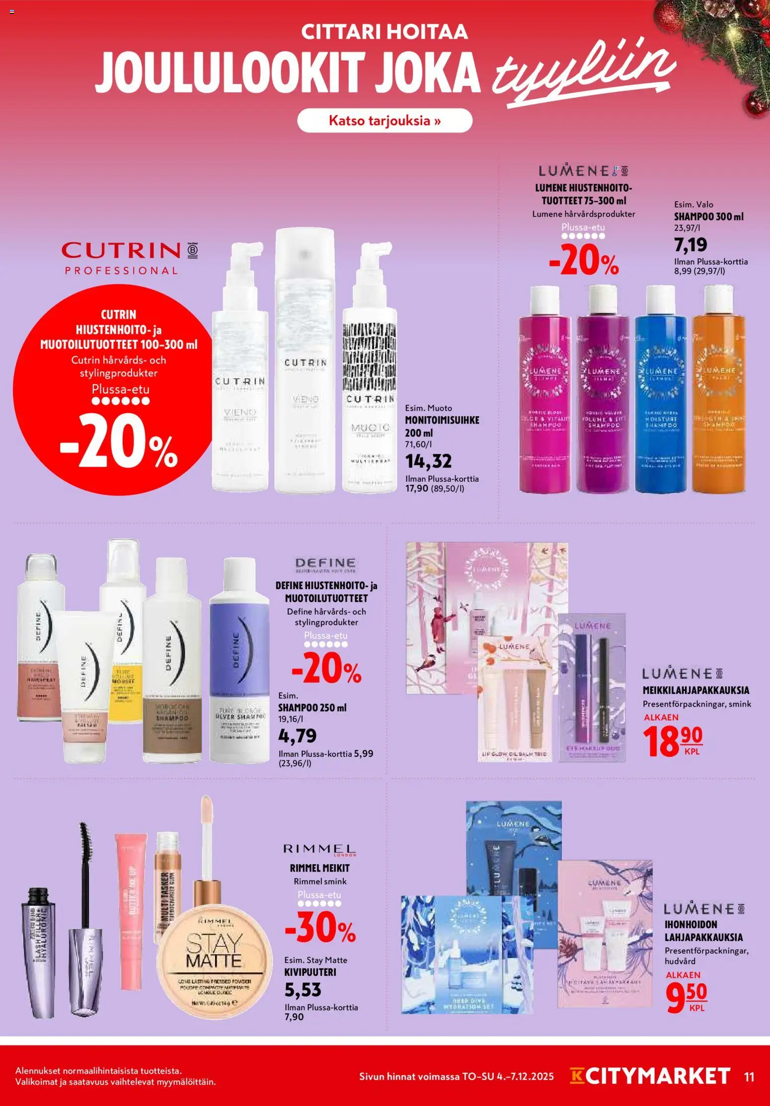 K-Citymarket tarjoukset – voimassa 04.12.2025 alkaen | Sivu: 11