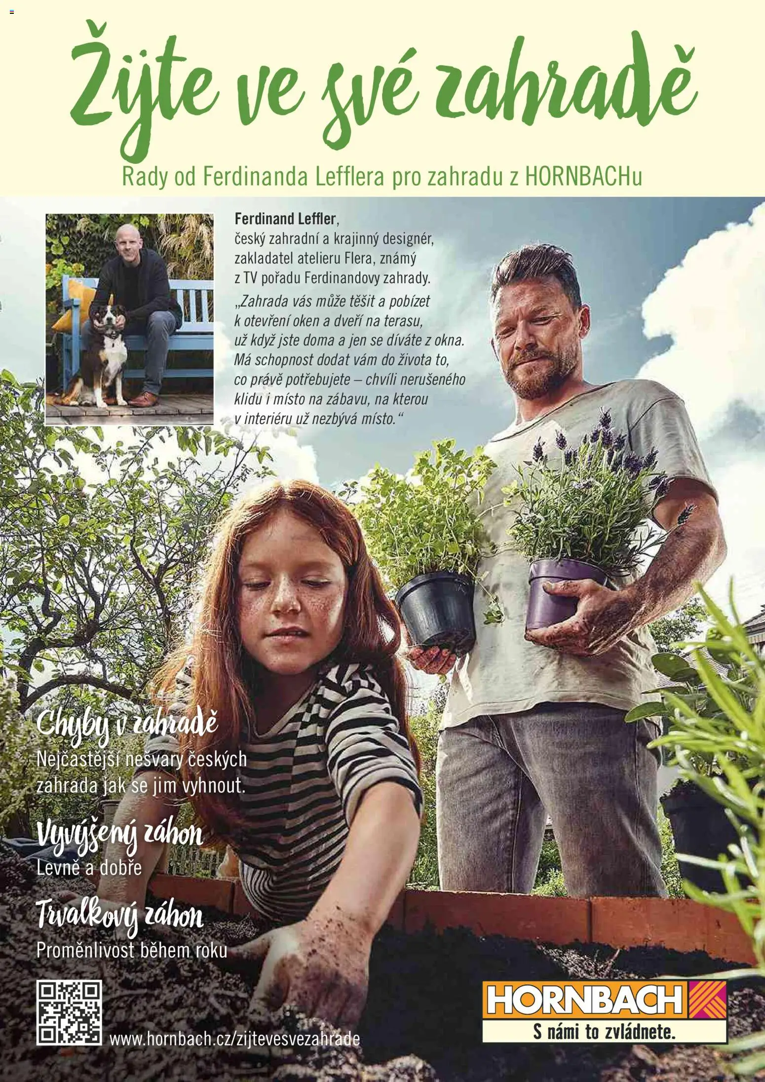 HORNBACH leták - Žijte ve své zahradě od 01.01.2026 | Strana: 1 | Produkty: Zahrada, Tv, Vyvýšený záhon