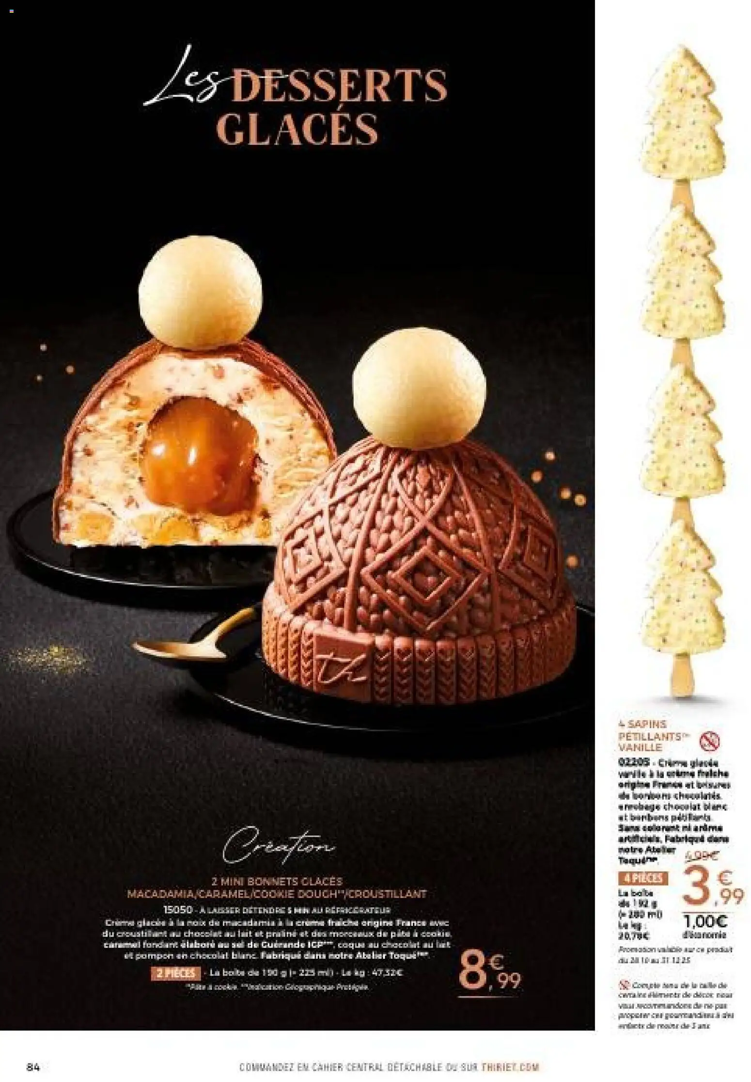 {H1} | Page: 84 | Produits: Glaces, Lait, Crème fraiche, Noix