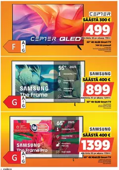 Power-mainoslehti voimassa 23.03.2026 alkaen | Sivu: 8 | Tuotteet: TV