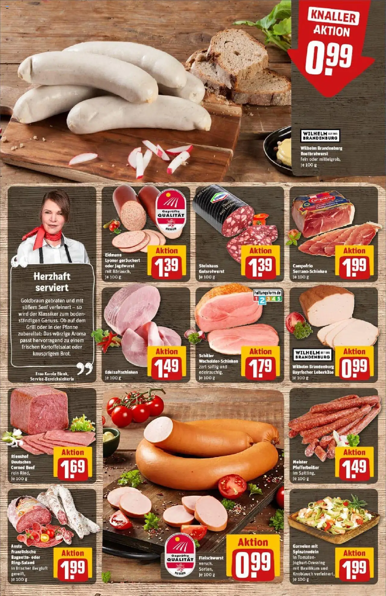 Rewe prospekt Butzbach	 - gültig ab dem 27.07.2025 | Seite: 12 | Produkte: Tomaten, Garnelen, Brot, Serrano schinken