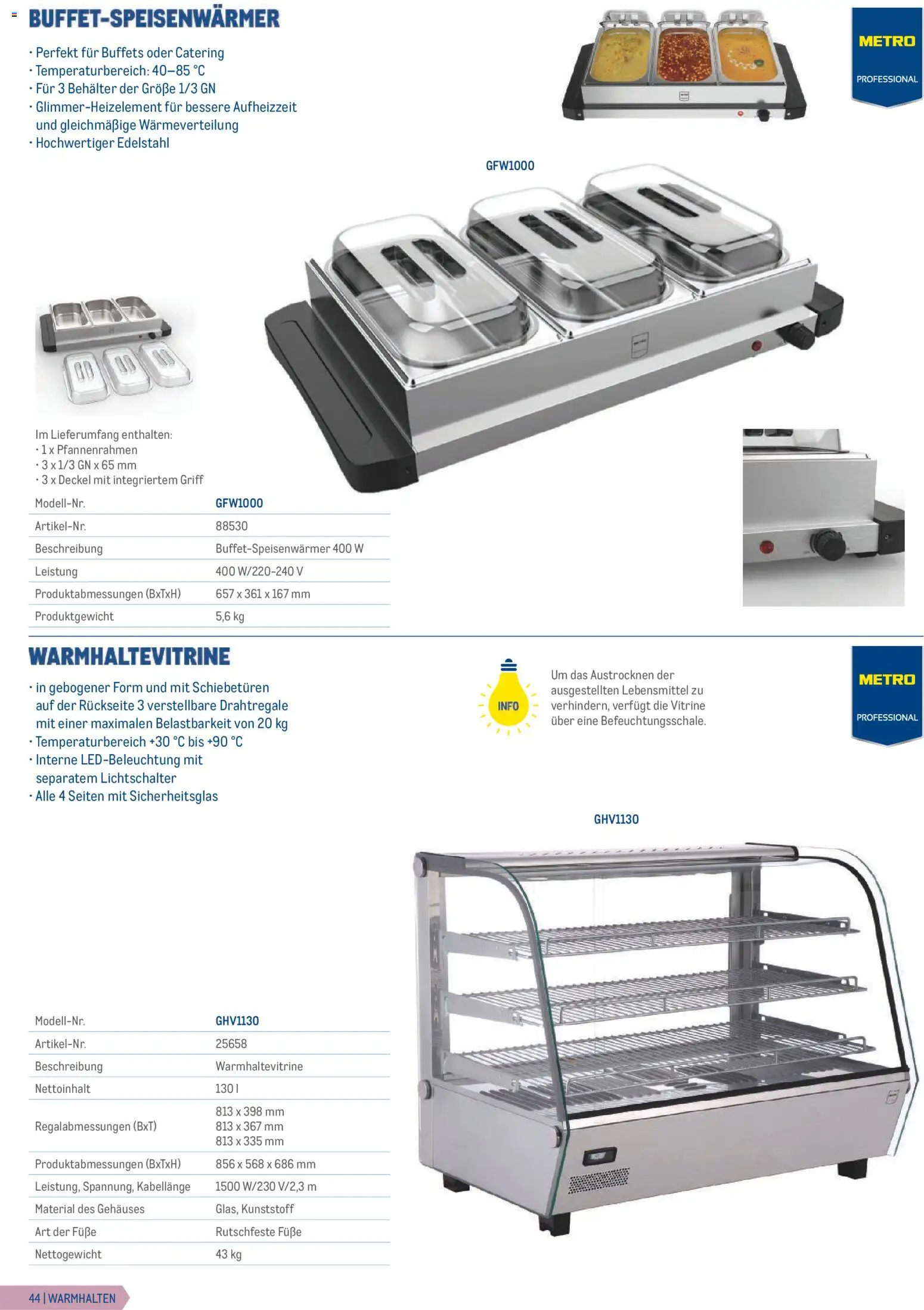 Metro Gastrogeräte gültig ab 23.02.2026 | Seite: 44 | Produkte: Libacomb