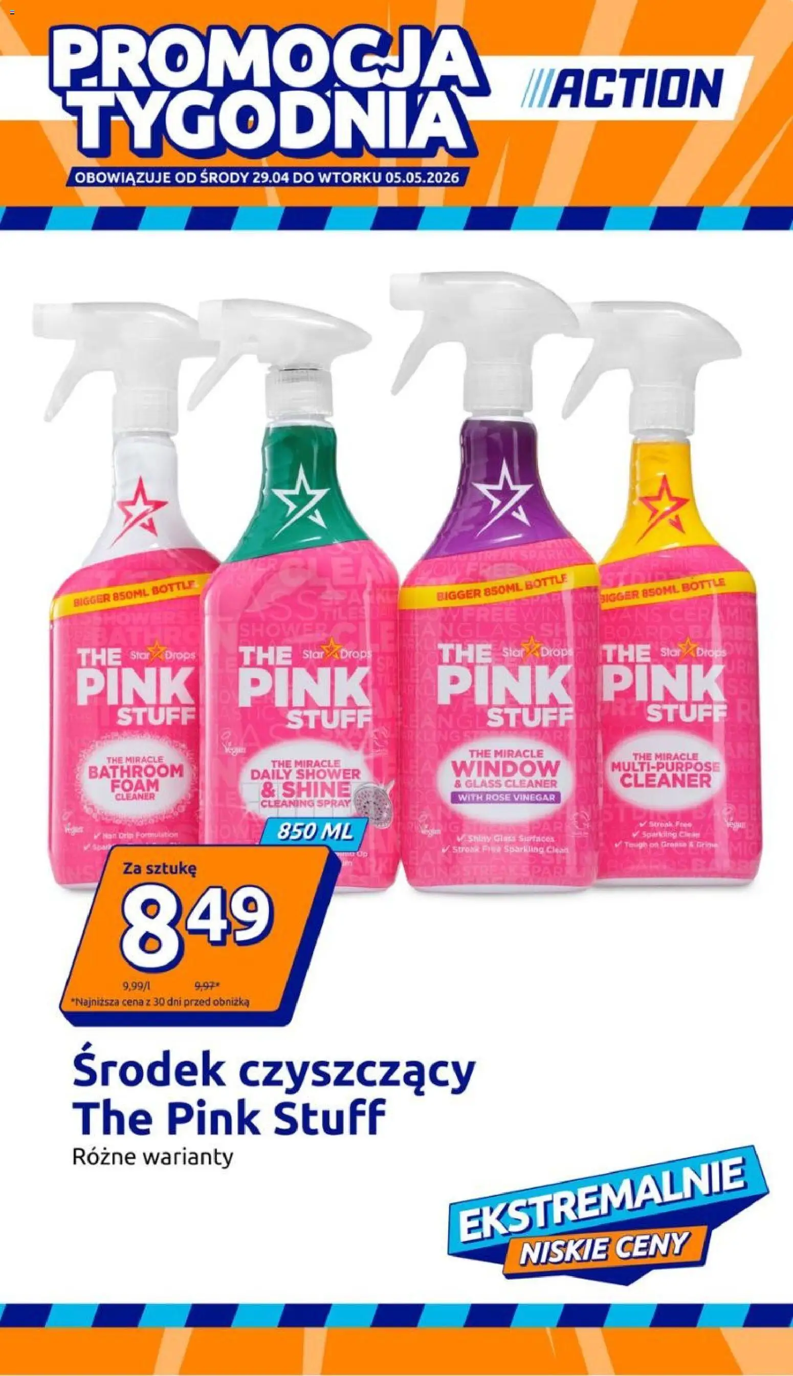 Action gazetka od 29.04.2026 | Strona: 1 | Produkty: Cleaner