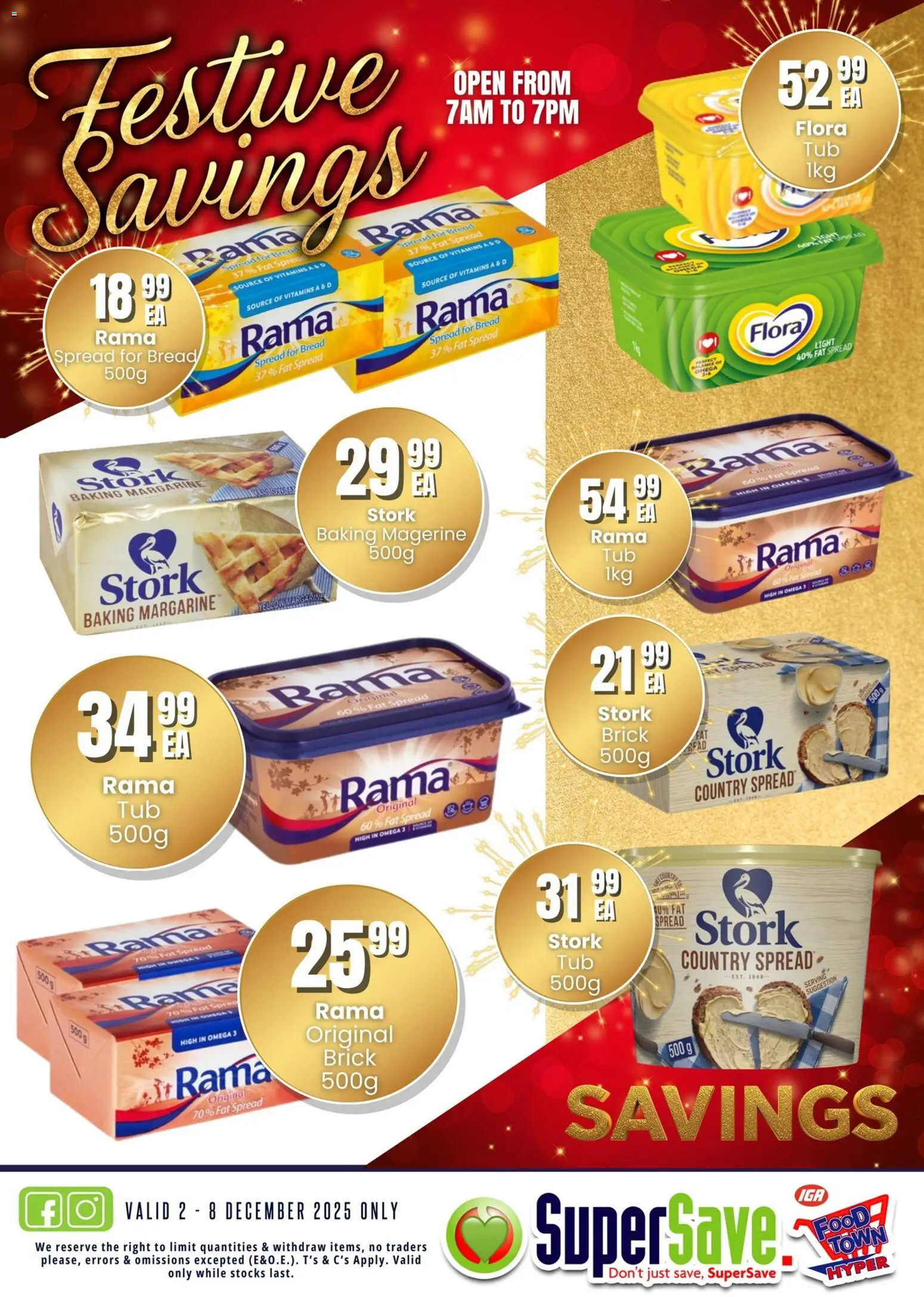 New Super Save catalogue – valid from 02.12.2025 | Page: 43 | Products: Vitamins, Light, Bread, Margarine