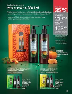 Náhled letáku Avon katalog 12/2025 od 01.12.2025 | Strana: 221 | Produkty: Mýdlo, Mléko, Pomeranče, Semínka