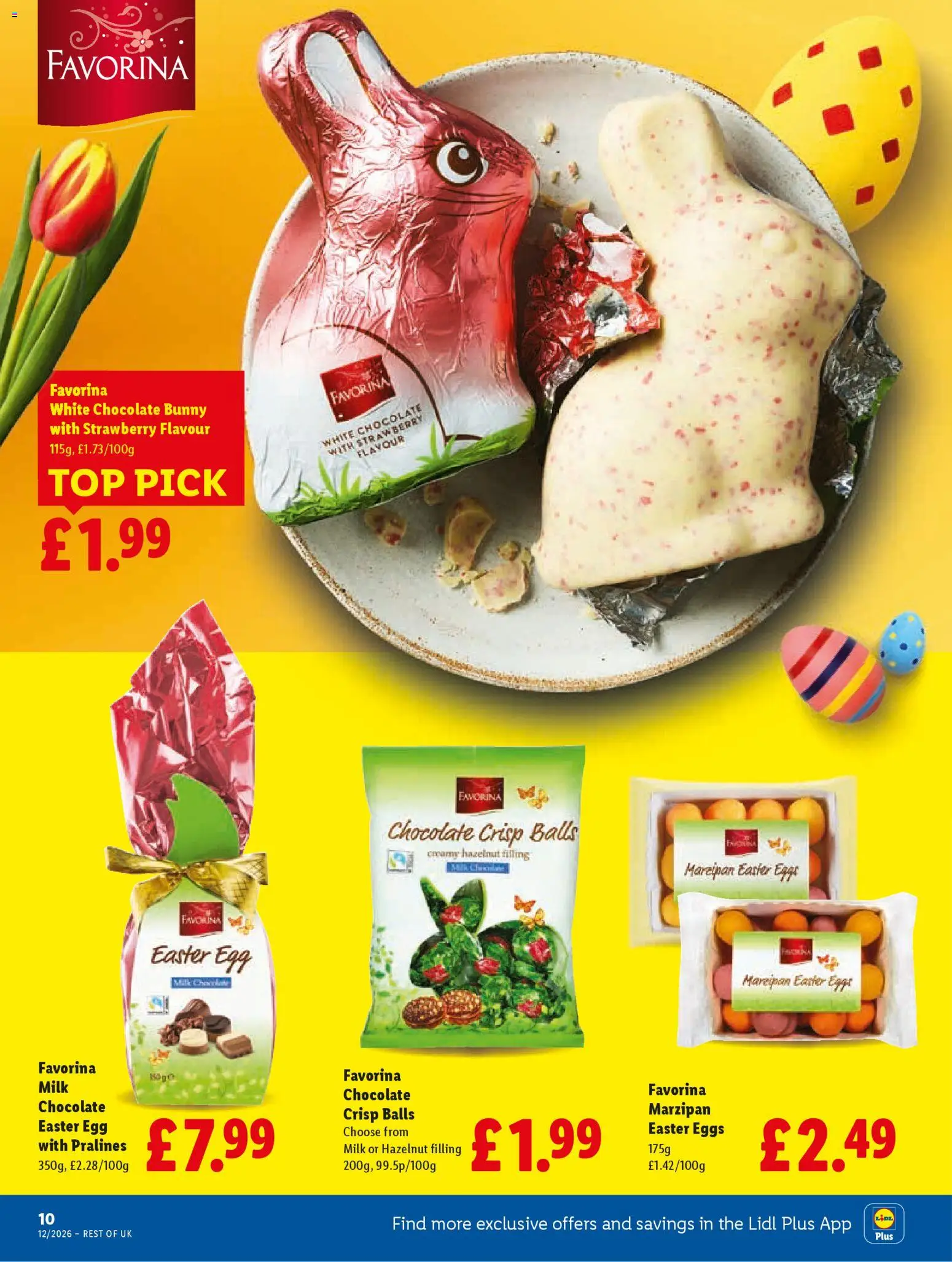 {H1} | Page: 12 | Products: Milk, Eggs, Chocolate, Strawberry