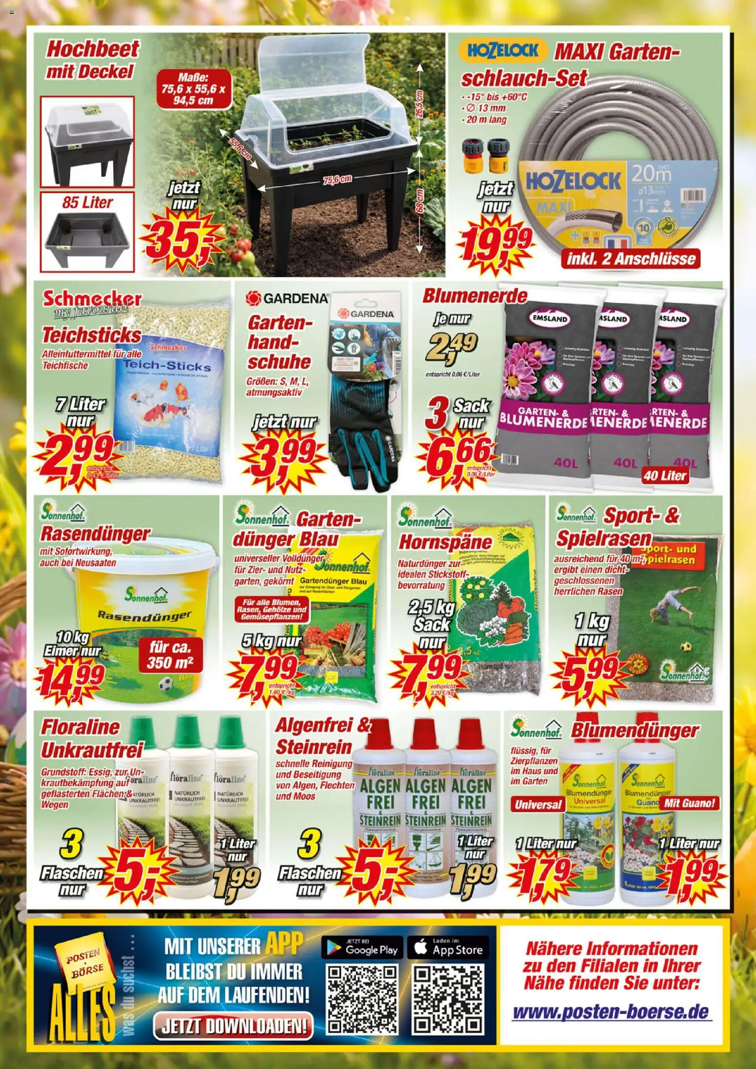 Posten Börse Prospekt 	 – gültig ab 28.03.2026 | Seite: 8 | Produkte: Hochbeet, Blumenerde