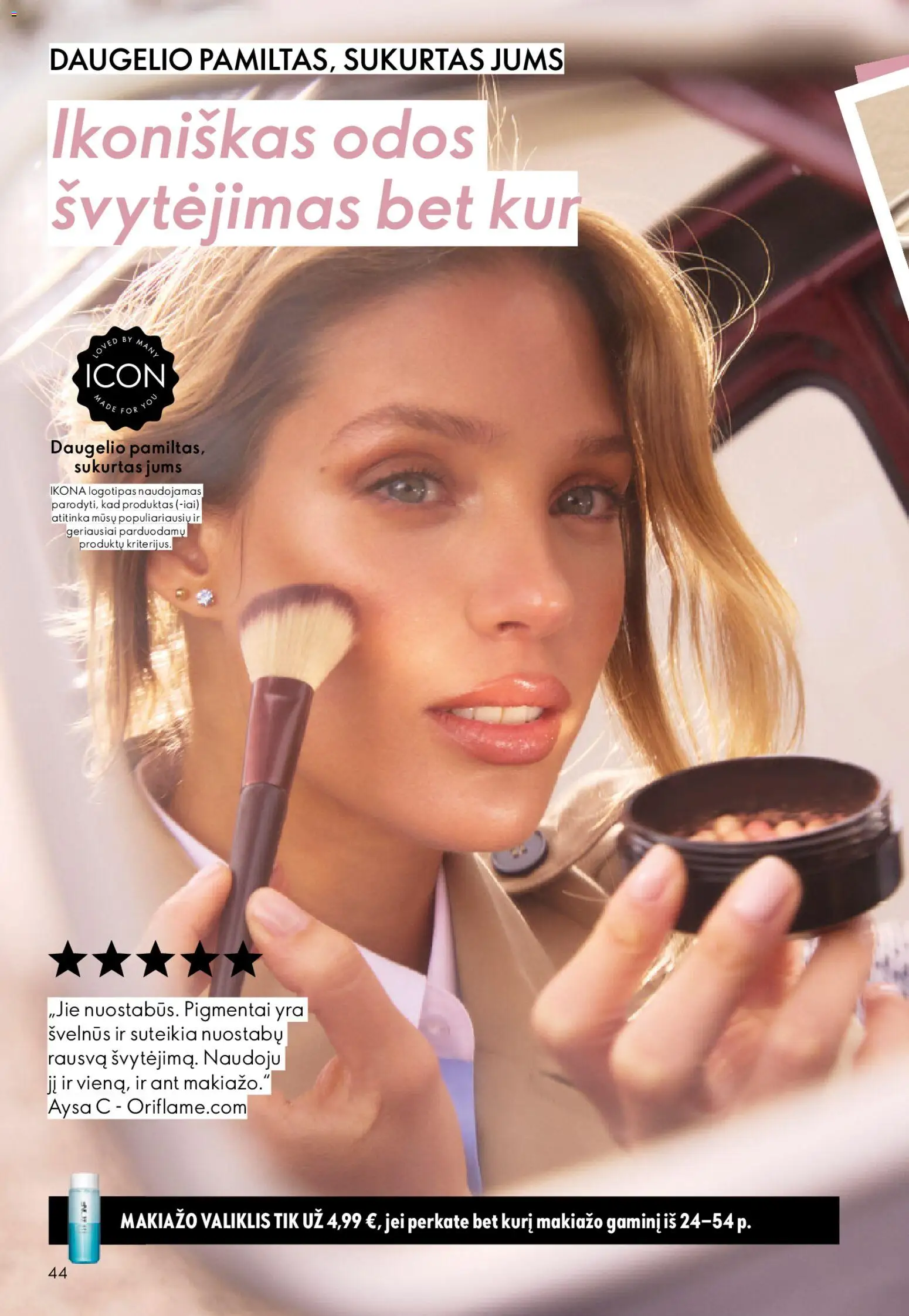 Oriflame akcijos nuo 31.12.2025 | Puslapis: 44