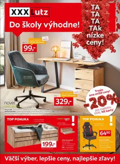 XXXLutz do školy výhodne! - náhľad platný od 04.08.2025