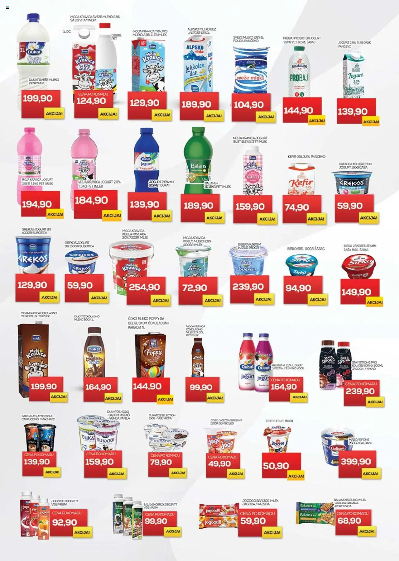 Medius katalog - važi od 21.10.2025 | Strana: 7 | Proizvode: Badem, Pistaći, Jogurt, Mascarpone