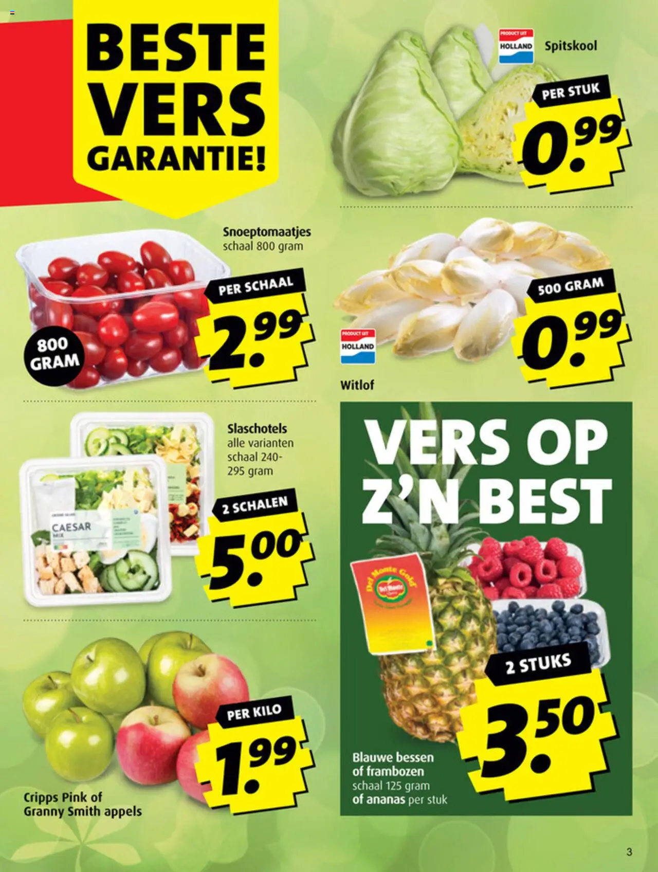  | Pagina: 3 | Producten: Appels, Ananas, Schaal, Frambozen