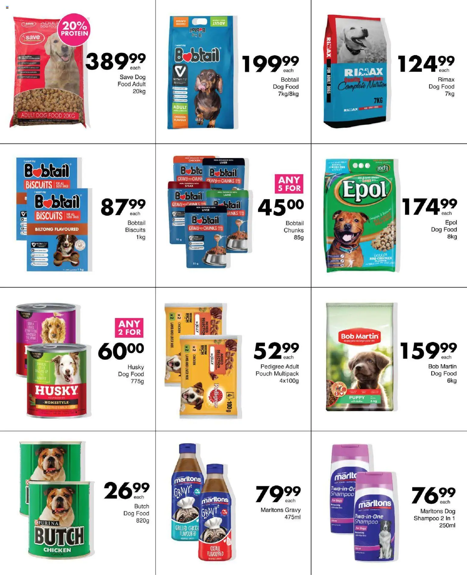 New Save catalogue – valid from 12.02.2026 | Page: 86 | Products: Steak, Detergente líquido, Shampoo, Dog food