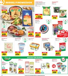 Interspar akciós ujság - amely érvényes a következő dátumtól: 26.06.2025 | Oldal: 8 | Termékek: Rögös túró, Tejföl, Szeletelt sajt, Burrata