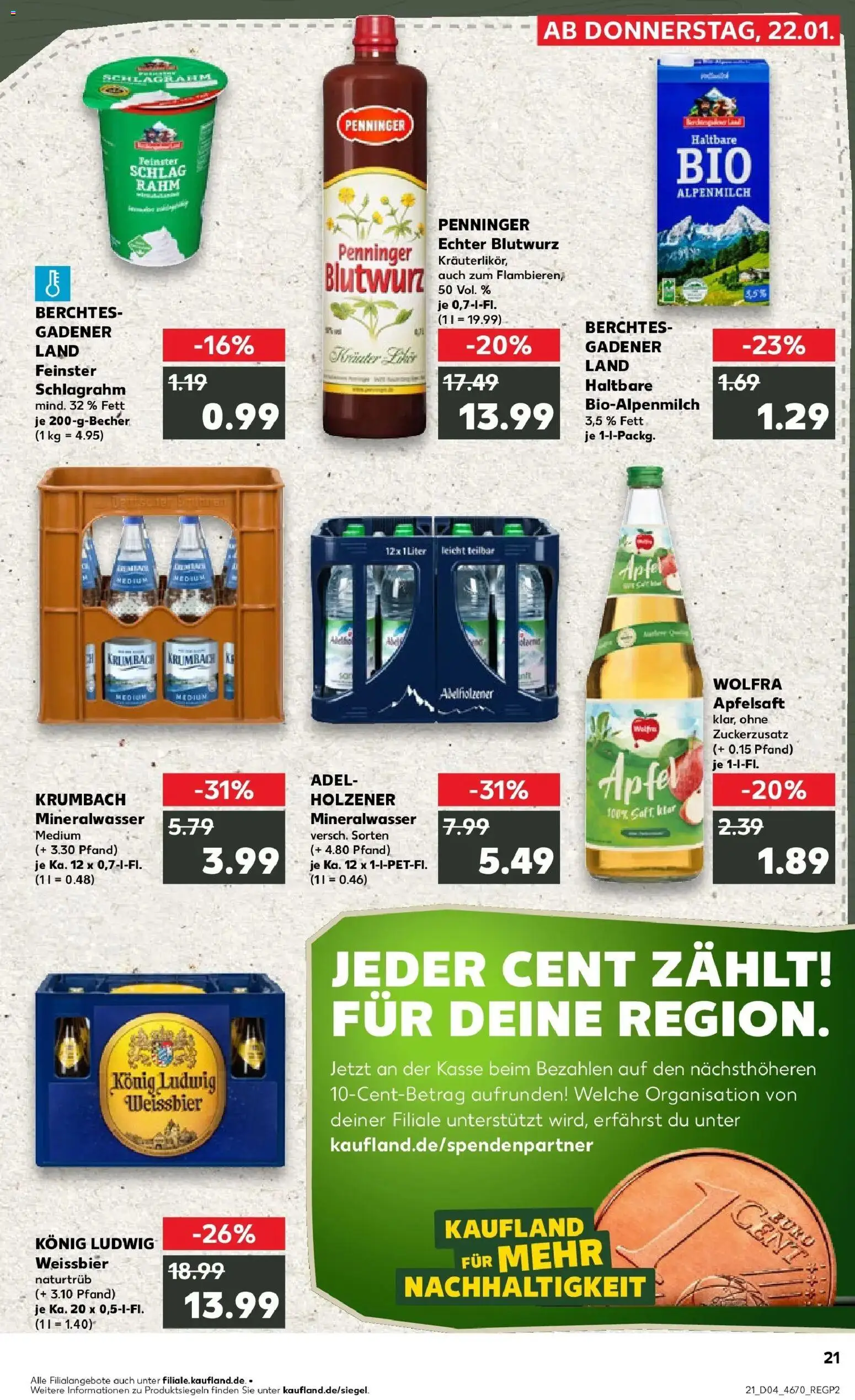 Kaufland prospekt Unterschleißheim	 – gültig ab 25.01.2026 | Seite: 21 | Produkte: Weißbier, Äpfel, Apfelsaft, Apple