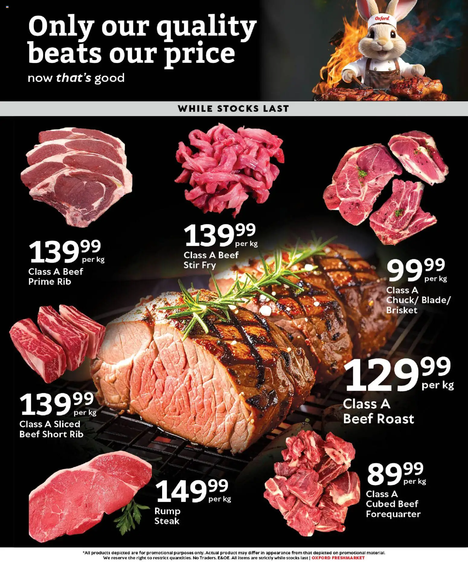 New Oxford Freshmarket catalogue – valid from 11.03.2026 | Page: 3 | Products: Steak, Beef