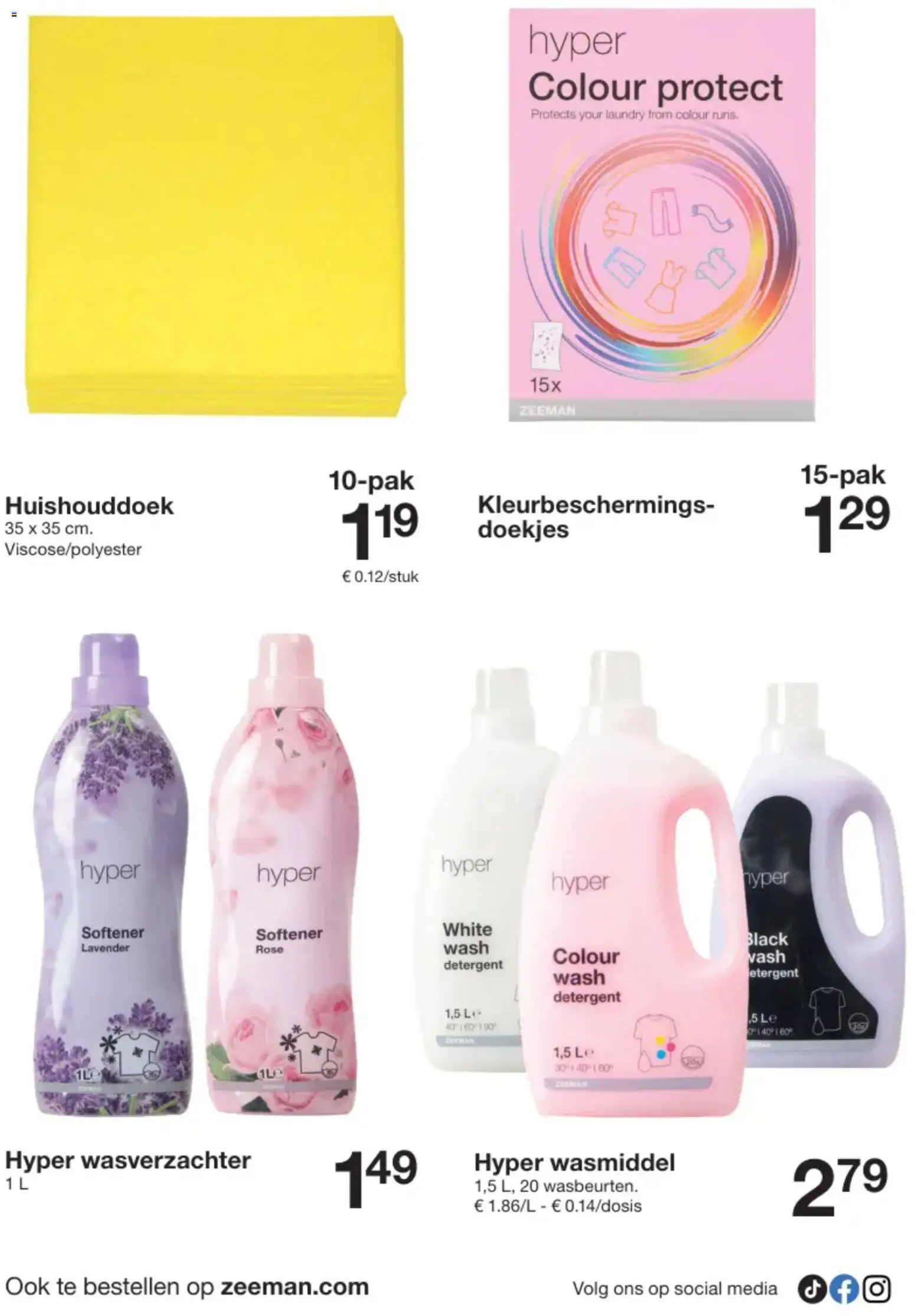 {H1} | Pagina: 37 | Producten: Wasmiddel, Wasverzachter