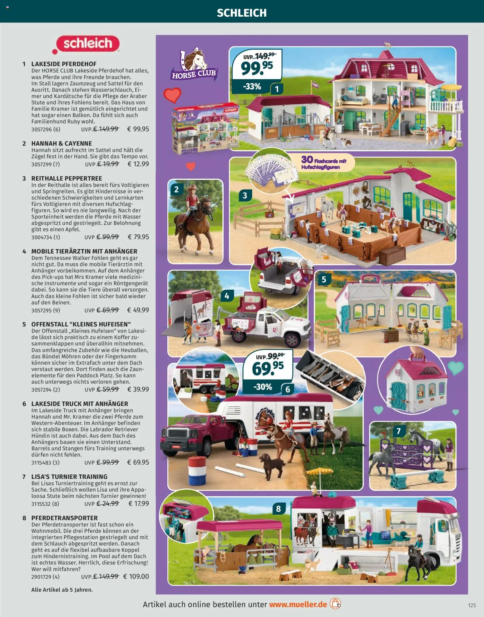 Müller Spielwarenkatalog – gültig ab 27.10.2025 | Seite: 125 | Produkte: Mohren, Wasser, Tempo, Koffer