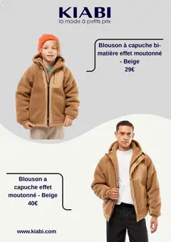 Kiabi - Prévisualisation de Kiabi catalogue Automne valide à partir de 30.10.2025 | Page: 3 | Produits: Blouson