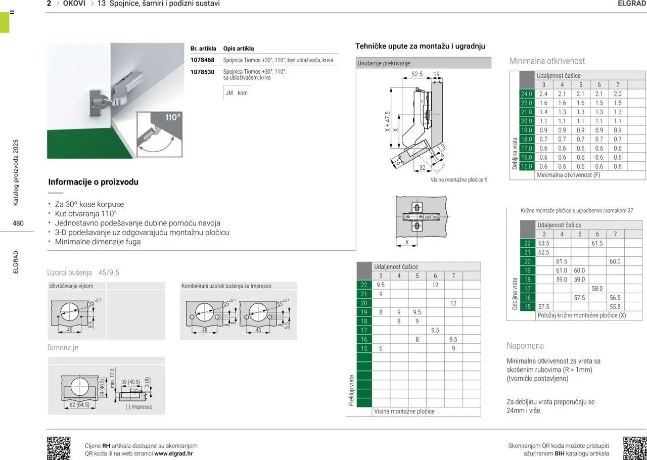 Elgrad katalog | vrijedi od 06.10.2025 | Stranica: 25 | Proizvodi: Pločice, Vrata