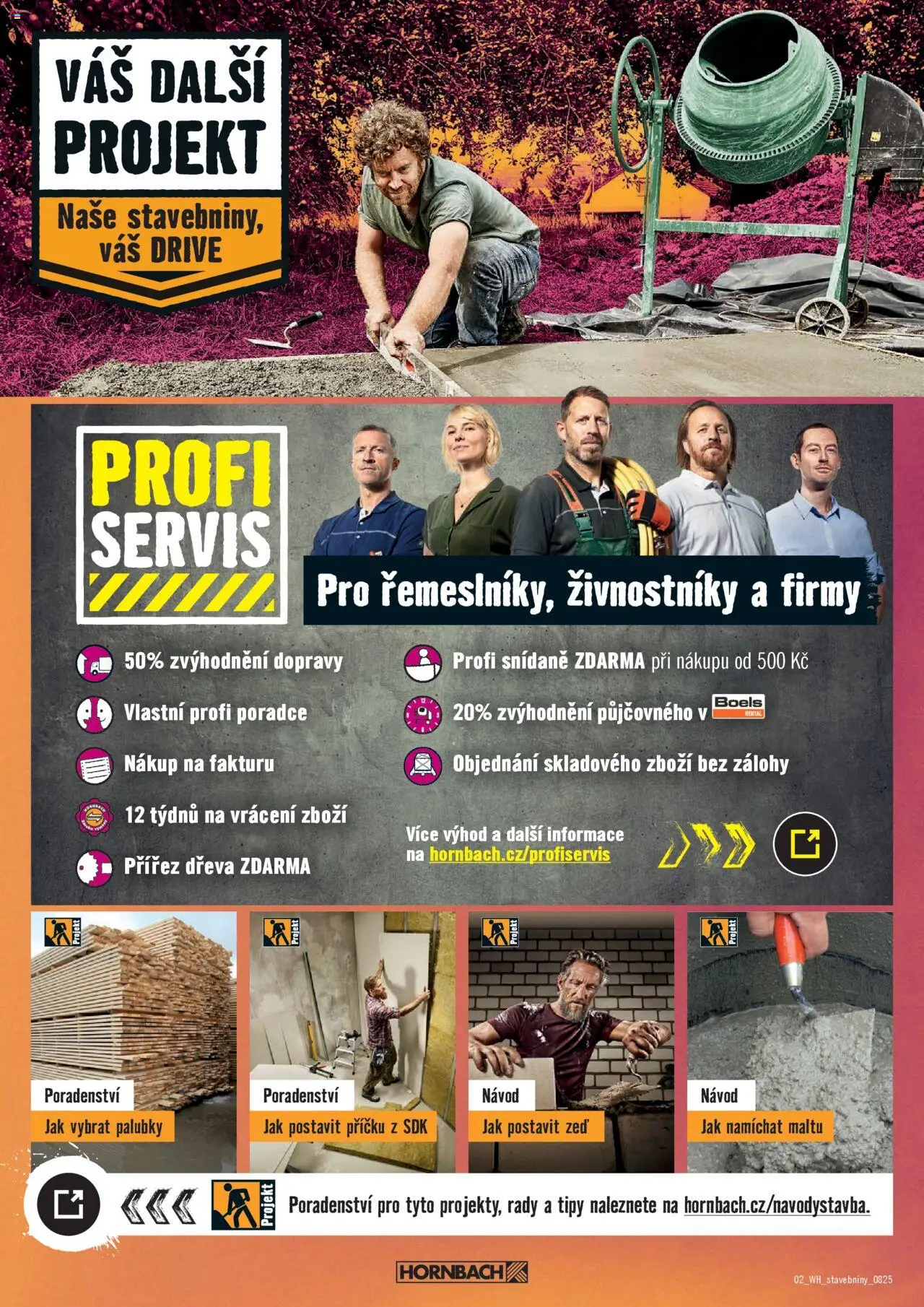 HORNBACH leták - Stavebniny od 20.08.2025 | Strana: 2