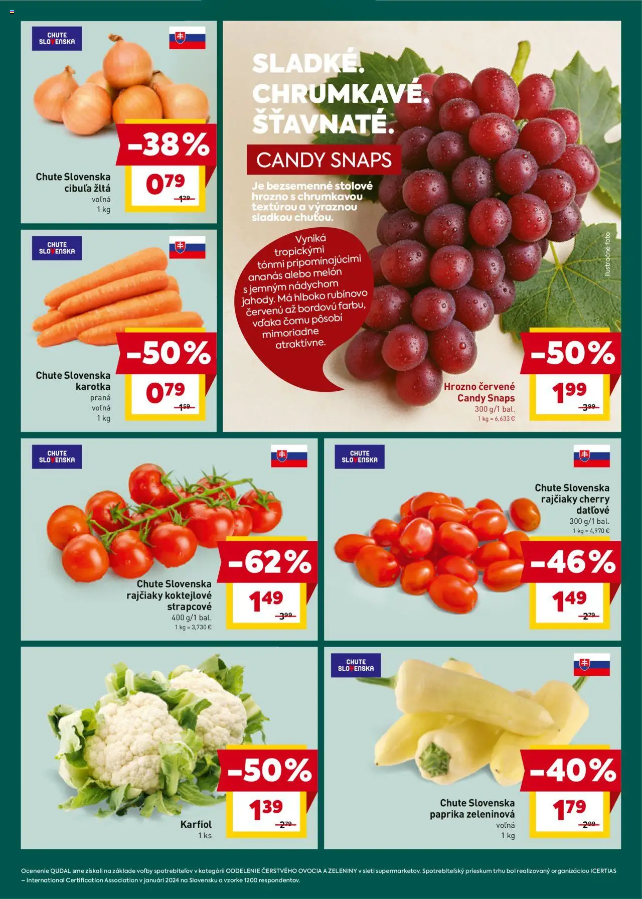 Billa leták │ platný od 16.07.2025 | Strana: 3 | Produkty: Karfiol, Ananás, Cibuľa, Melón