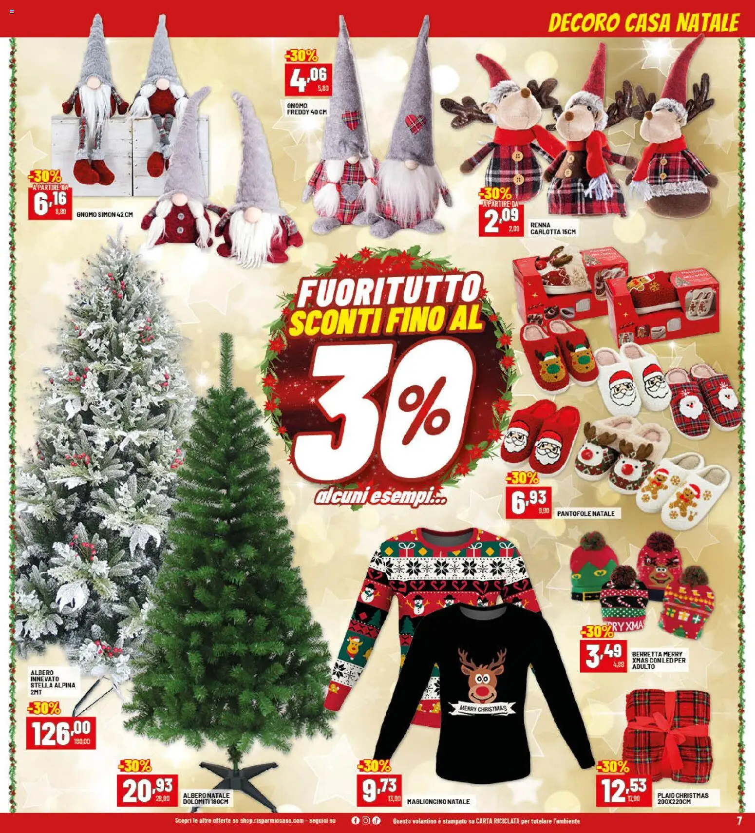 Volantino RisparmioCasa del 22.12.2025 | Pagina: 7