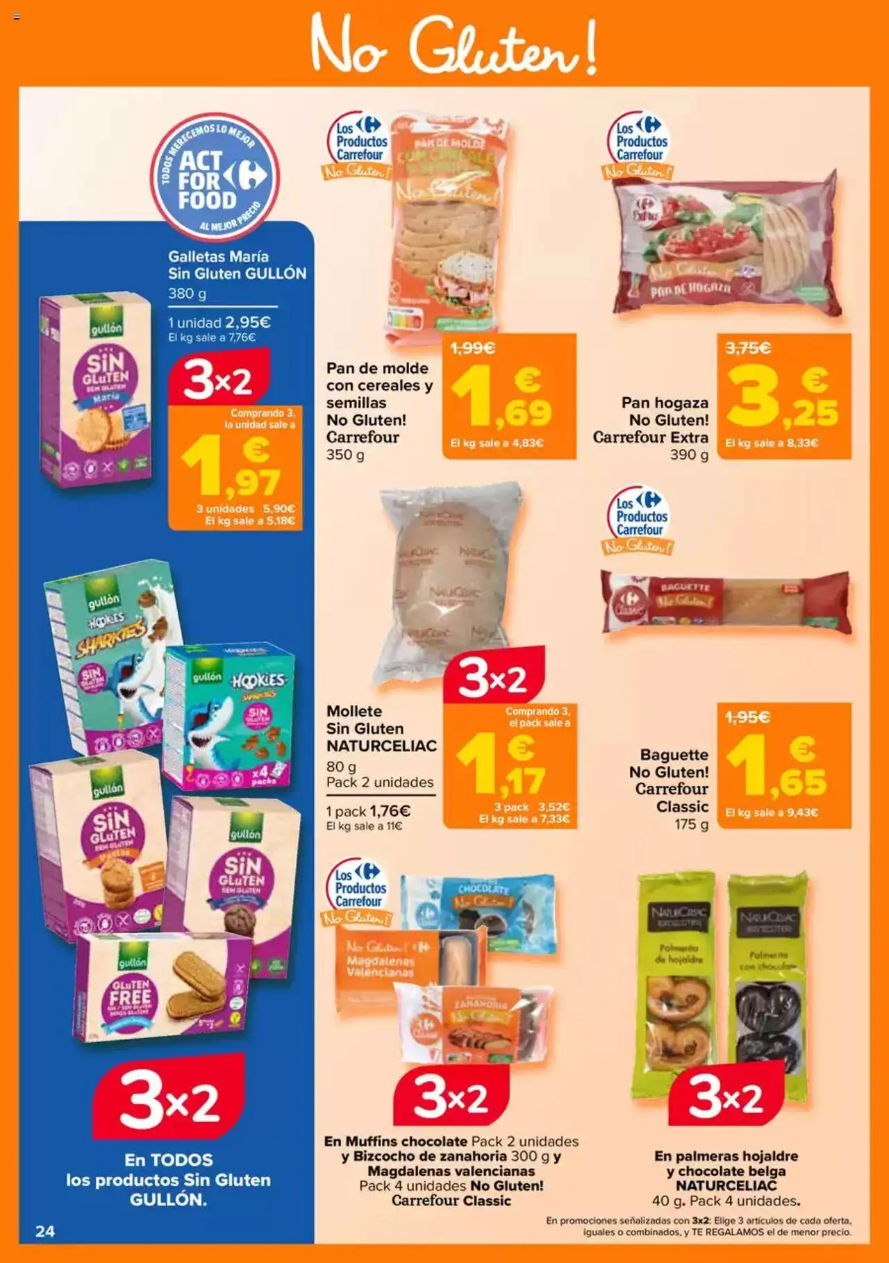 Carrefour folleto │ válido desde el 27.05.2025 | Página: 24 | Productos: Chocolate, Zanahoria, Té, Magdalenas