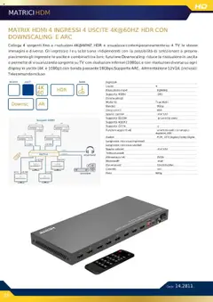 Anteprima del volantino GBC Audio Video catalogo valido a partire dal 16.10.2025 | Pagina: 20 | Prodotti: Soundbar, TV, Audio, Cavo