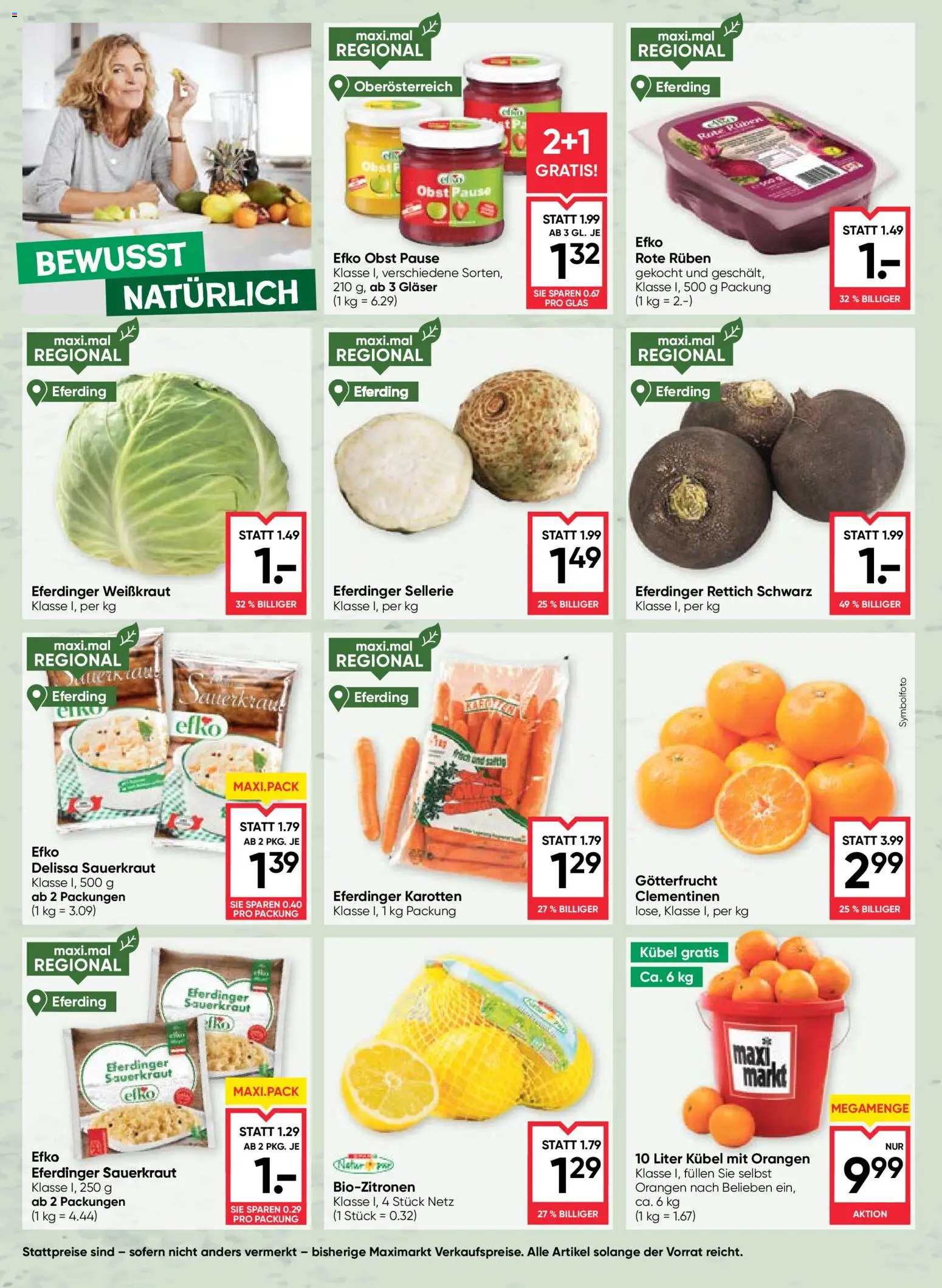 Maximarkt Bewusst Geniessen gültig ab 15.01.2026 | Seite: 2 | Produkte: Obst, Orangen