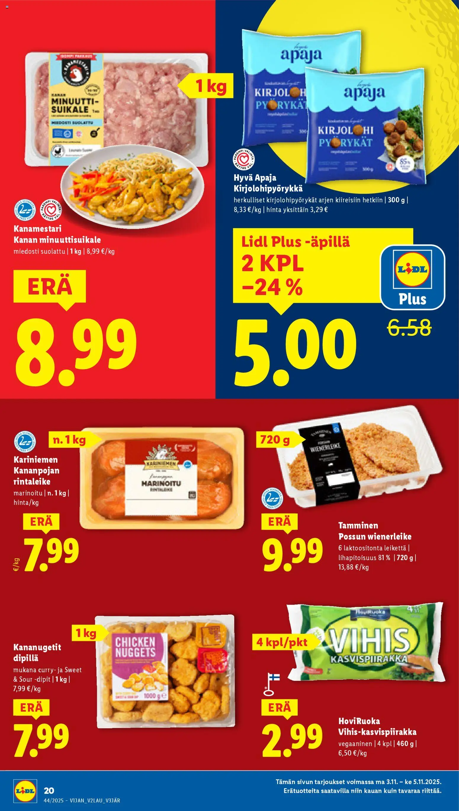 Lidl tarjoukset – voimassa 30.10.2025 alkaen | Sivu: 24 | Tuotteet: Curry