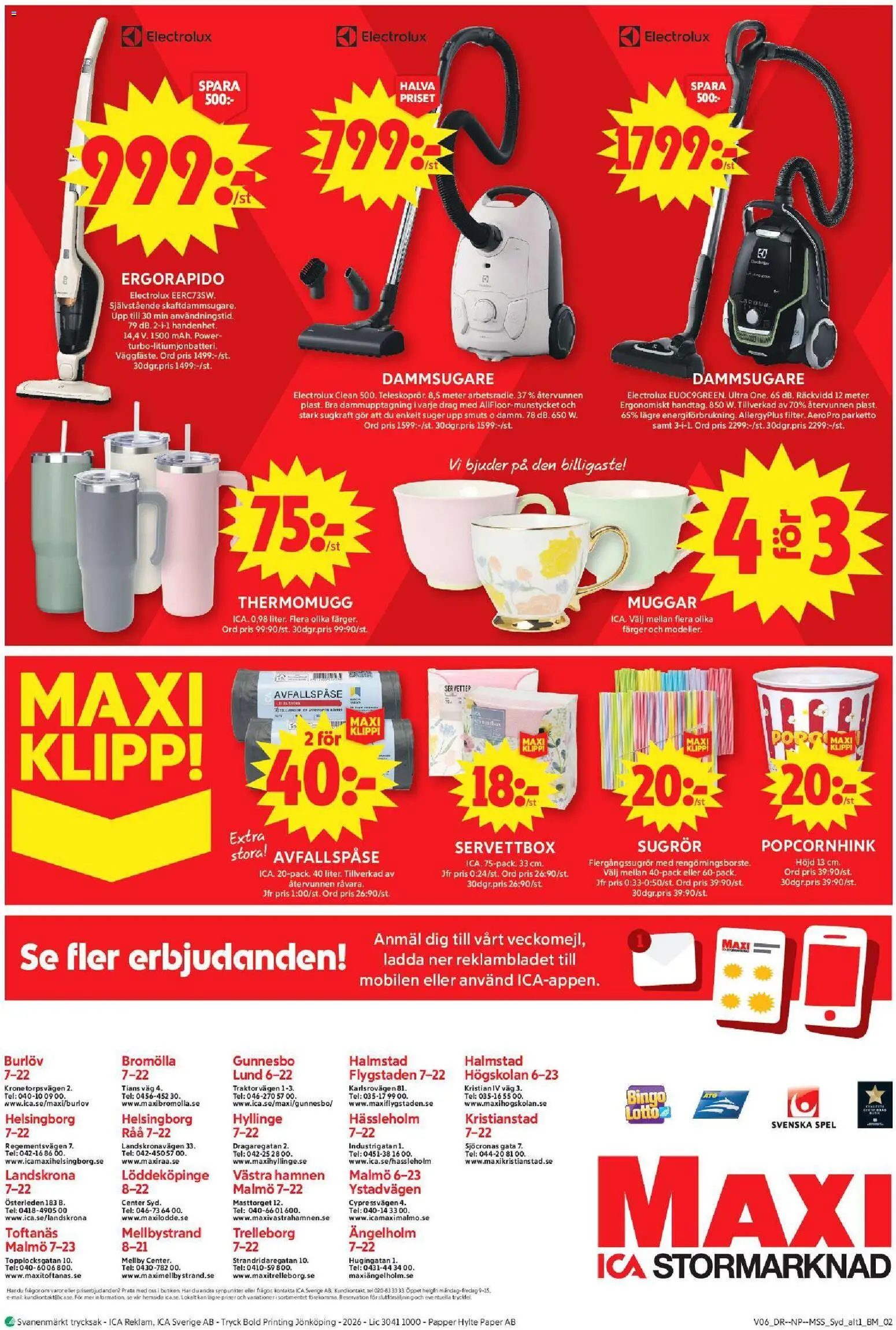 ICA Maxi reklamblad aktuell från 02.02.2026 | Sida: 10