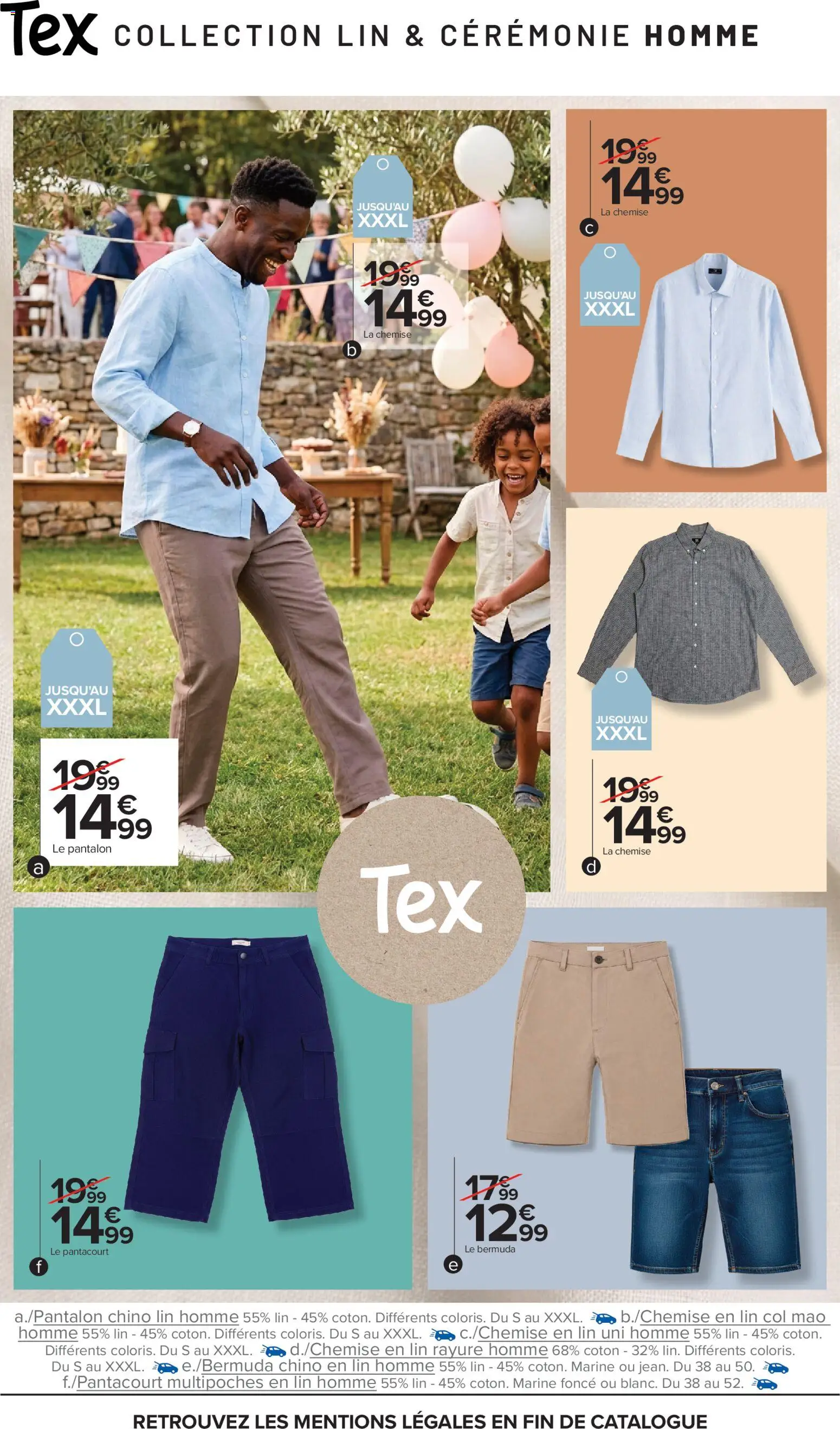 {H1} | Page: 8 | Produits: Pantacourt, Bermuda, Coton, Chemise
