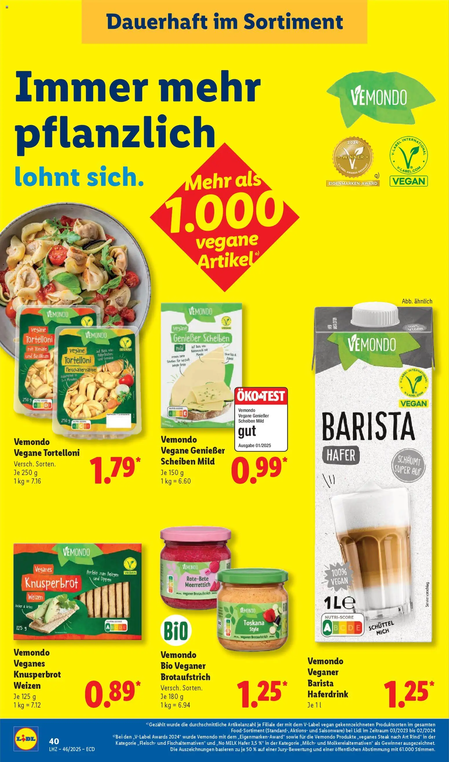 Lidl - Prospekt – gültig ab 10.11.2025 | Seite: 58 | Produkte: Haferdrink, Steak