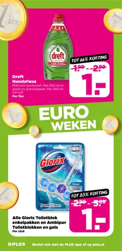 Plus folder week 16 - Voorbeeld van een folder van Plus, geldig van 15.04.2026 | Pagina: 15 | Producten: Fles, Toilet, Gels, Appel